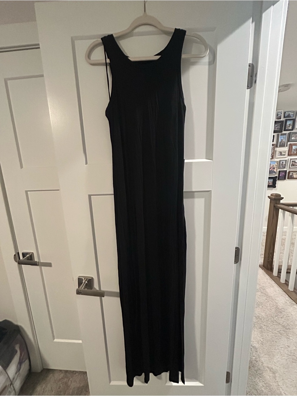 Express Black Sleeveless Maxi Dress